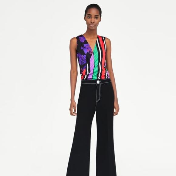 Zara Tops - ZARA Bodysuit Small